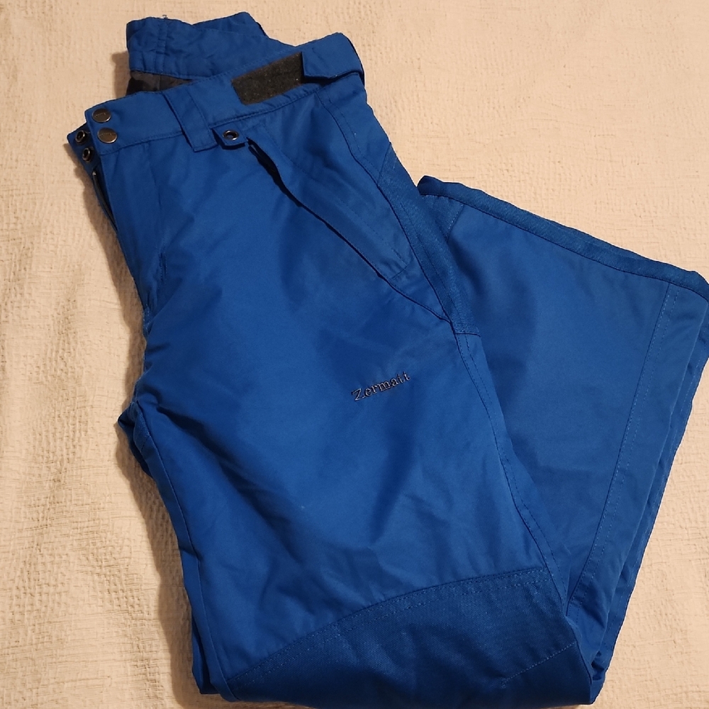 Kids' Blue Snow Pants